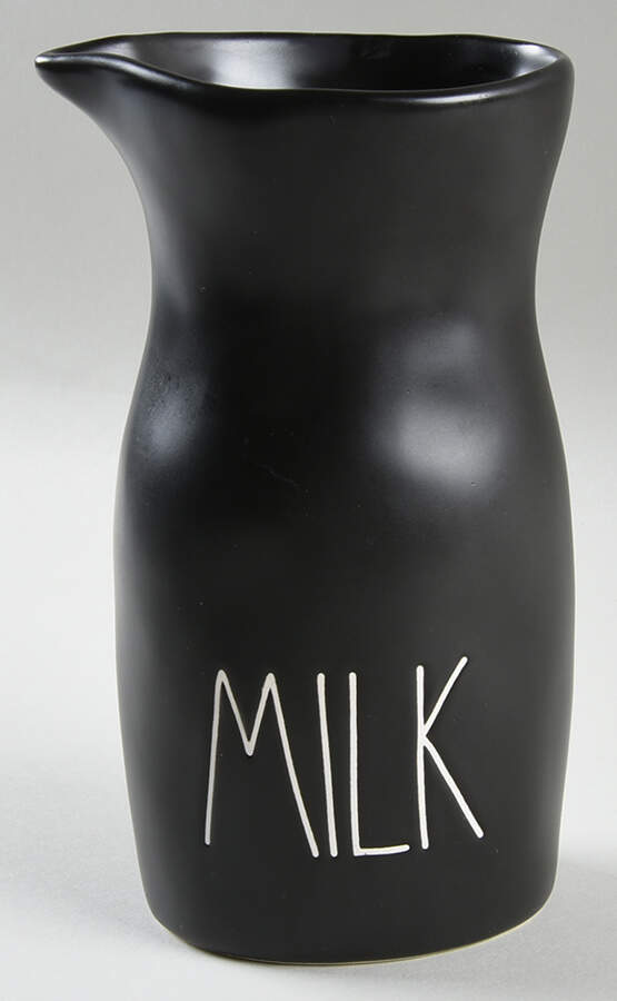 Farmhouse Black Milk Pitcher by Magenta-1