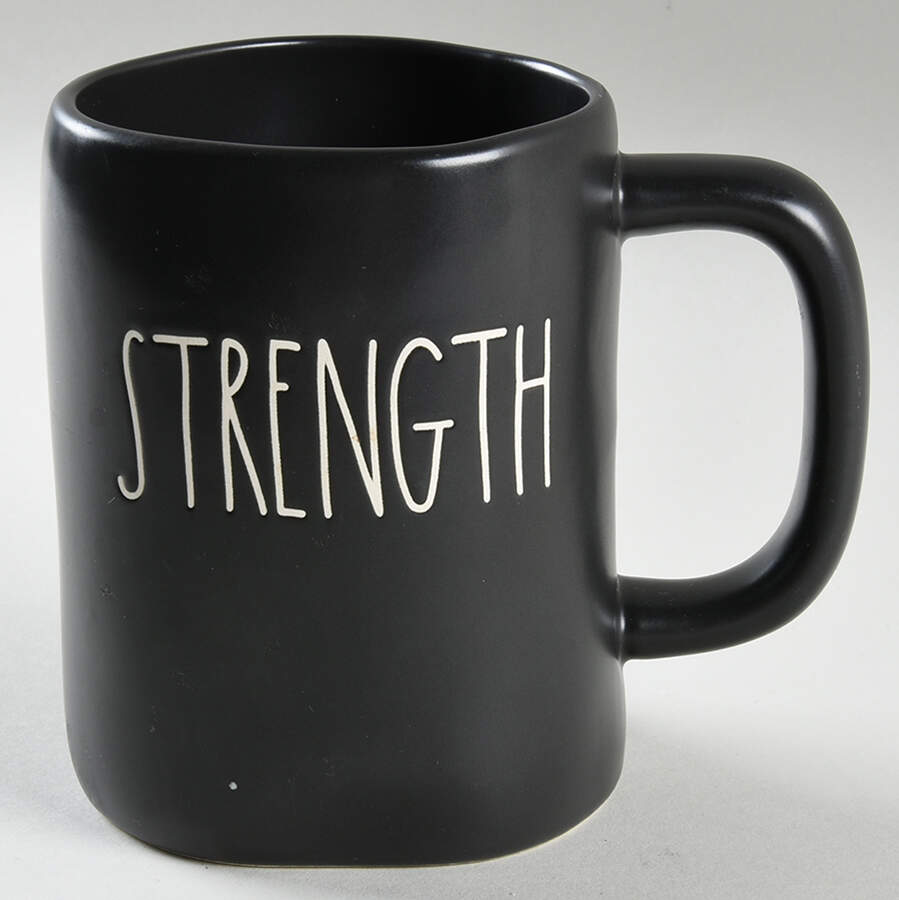 Farmhouse Black Mug by Magenta-1