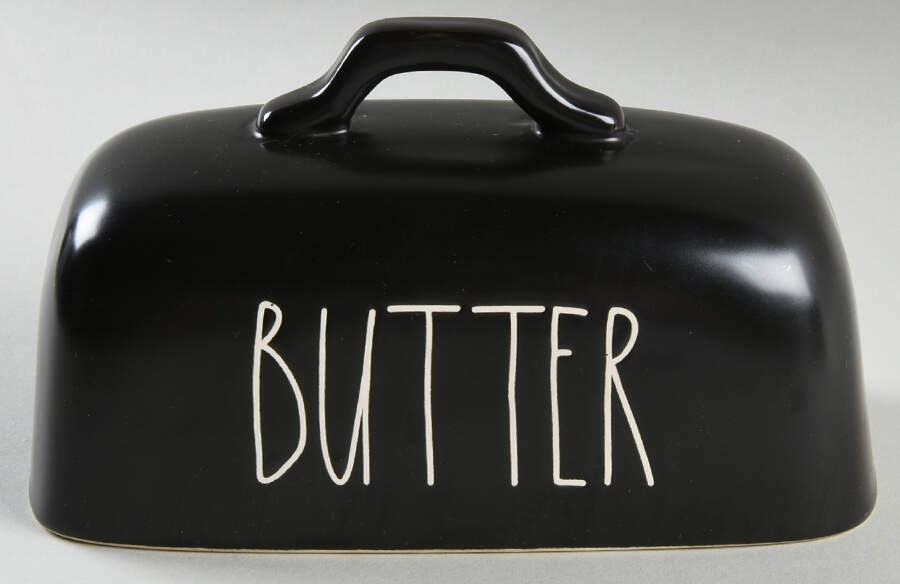 Farmhouse Black Lid for 1/4 Lb Butter by Magenta-1