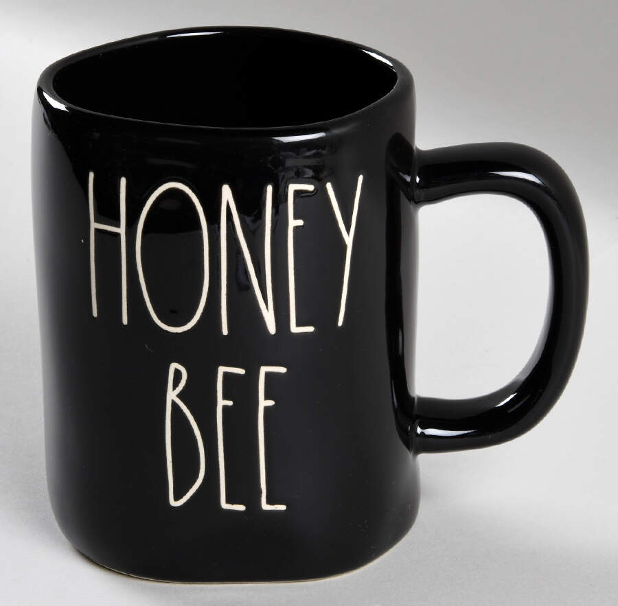 Farmhouse Black Mug No Lid by Magenta-1