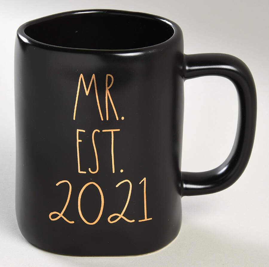Farmhouse Black Mug by Magenta-1