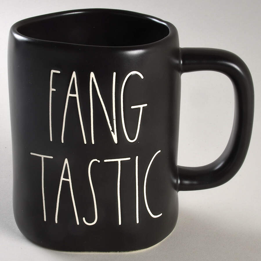 Farmhouse Black Mug by Magenta-1