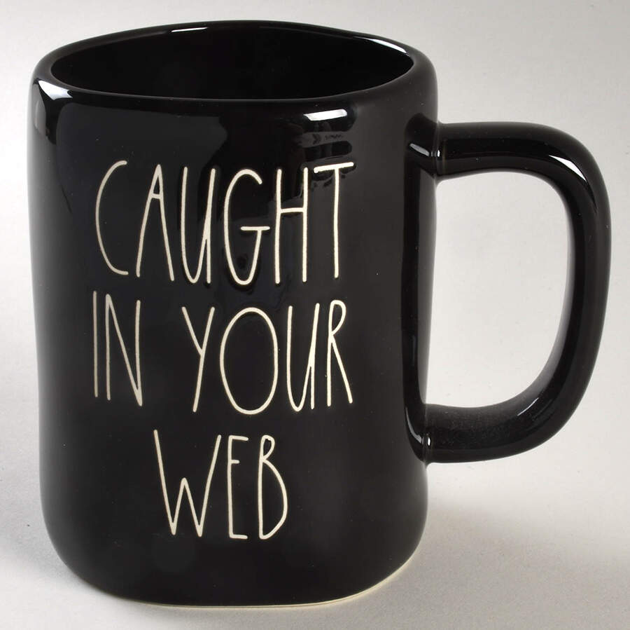 Farmhouse Black Mug by Magenta-1