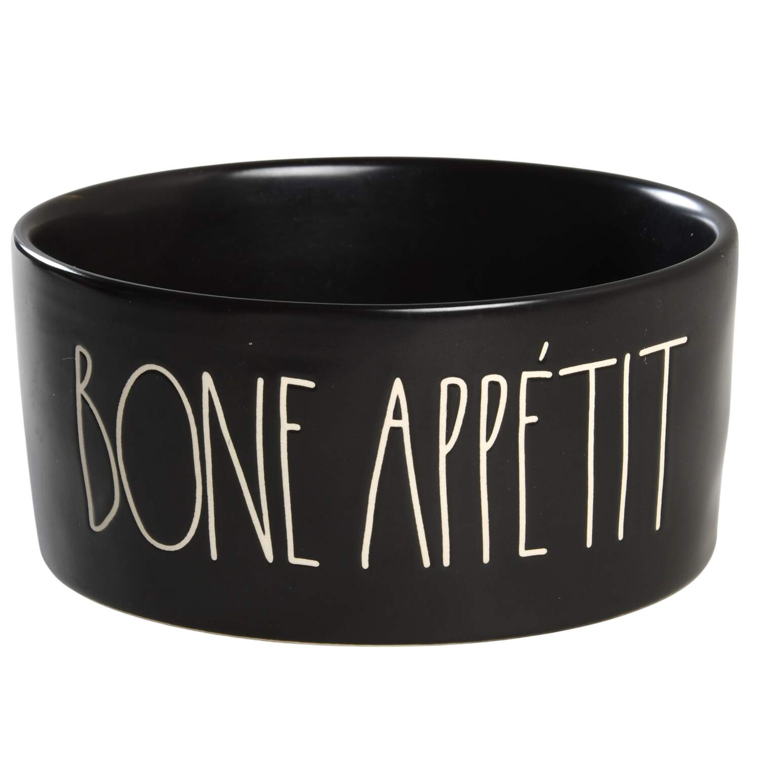 Farmhouse Black Dog Bowl by Magenta-1