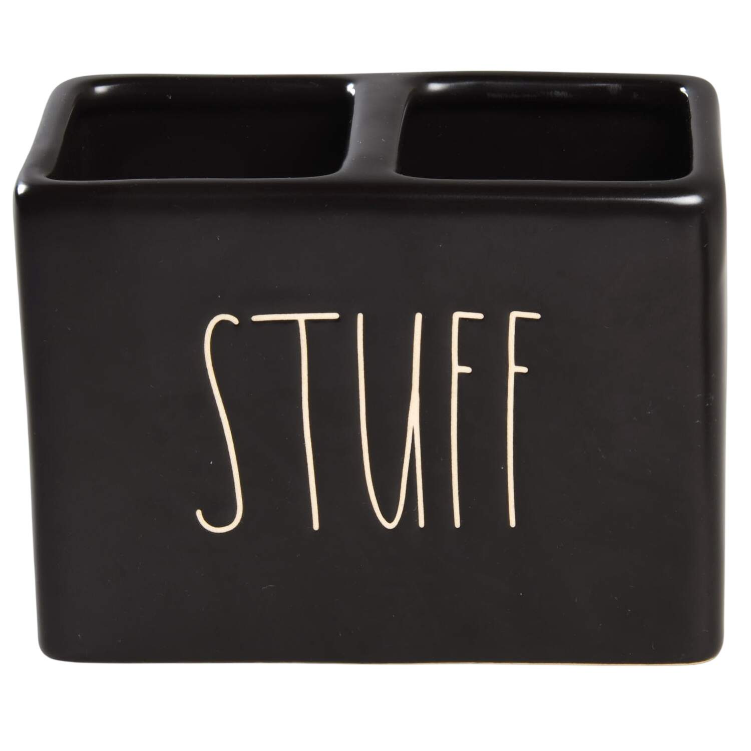 Farmhouse Black (2 Part) Divided Holder by Magenta-1