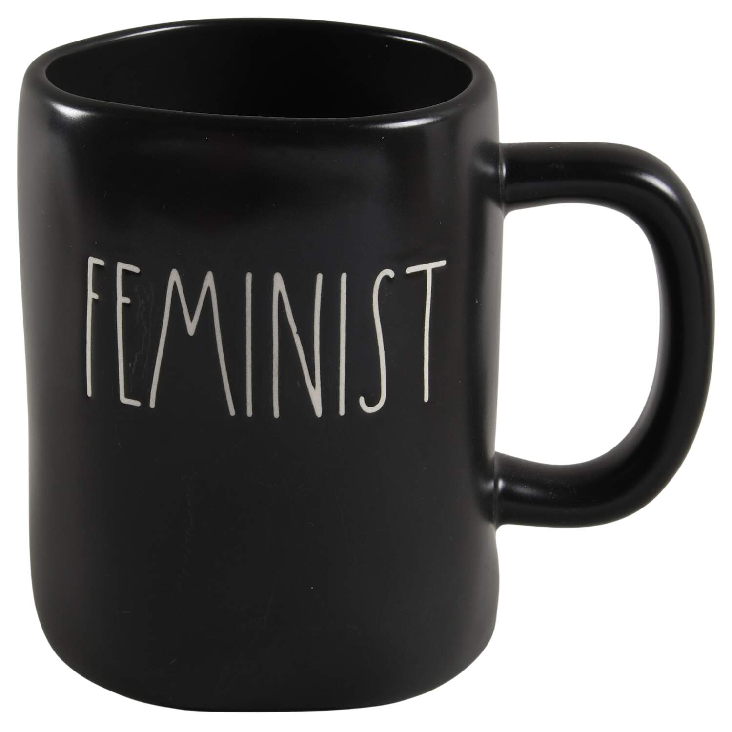 Farmhouse Black Mug by Magenta-1