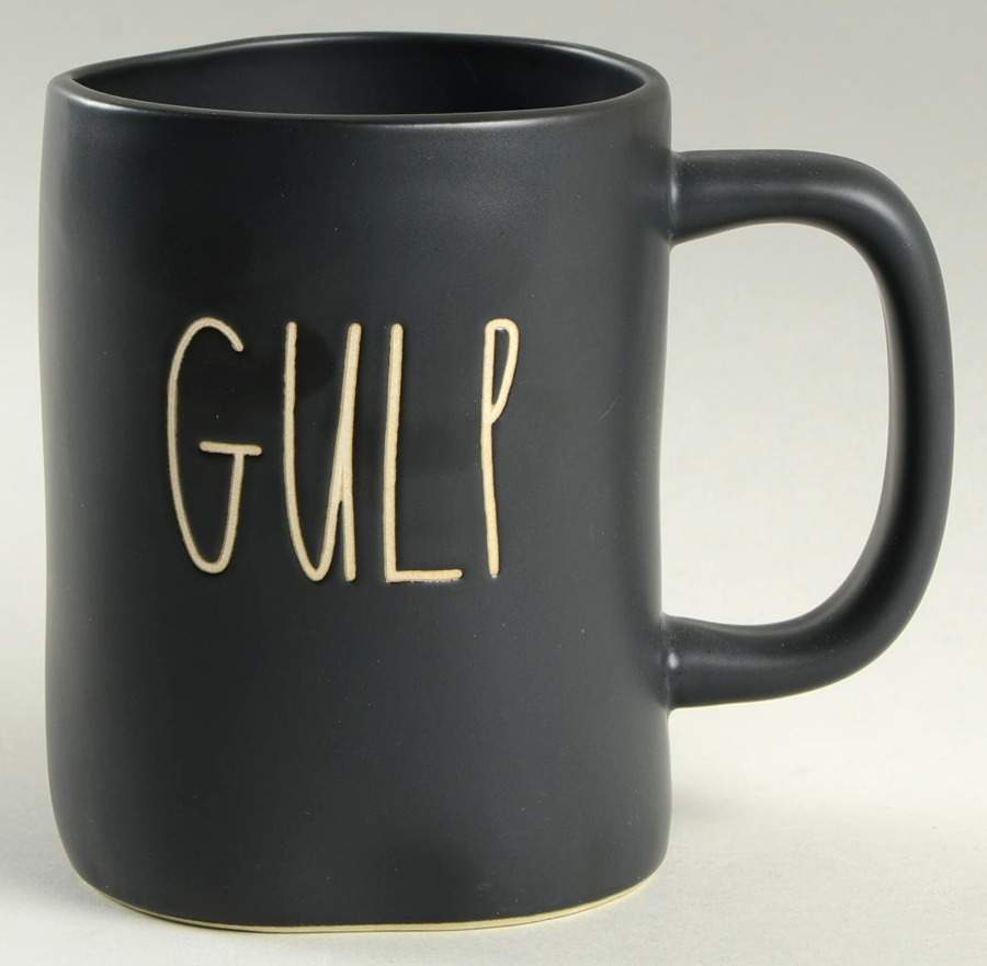 Farmhouse Black Mug by Magenta-1