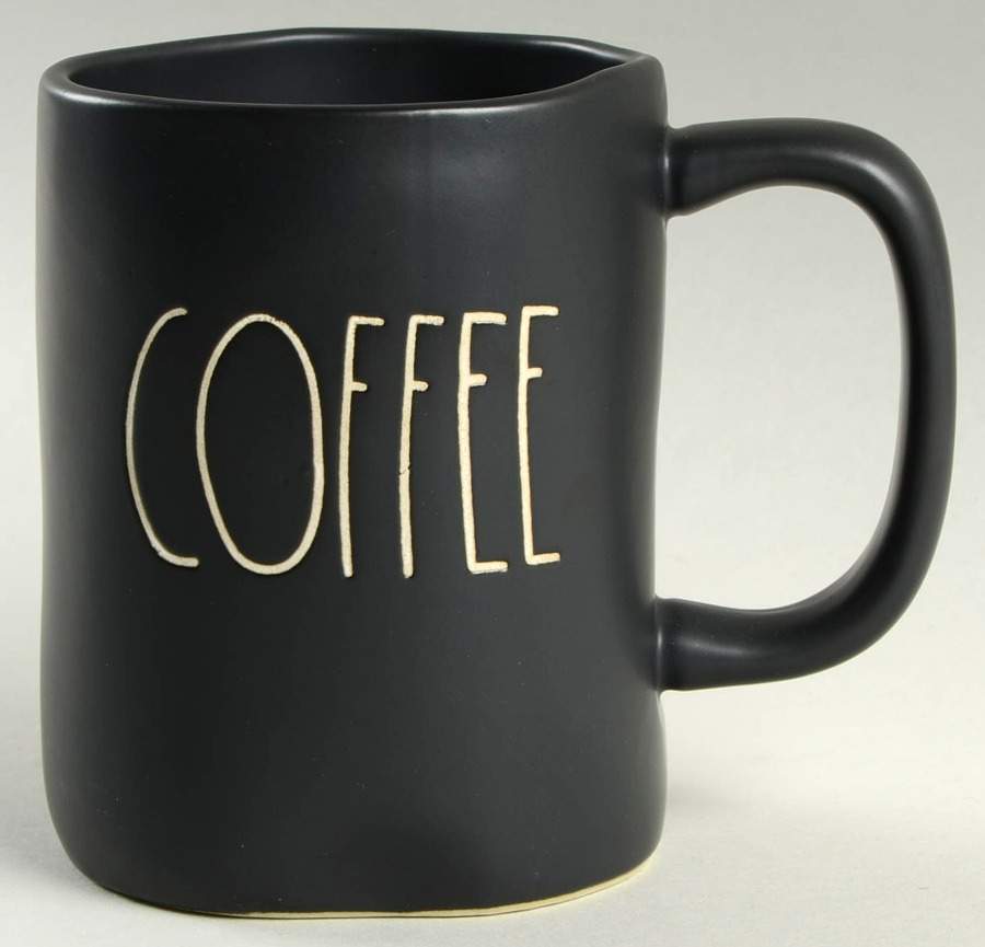 Farmhouse Black Mug by Magenta-1