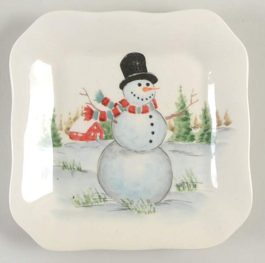 MXE36 Square Appetizer Plate by Maxcera Corp-1
