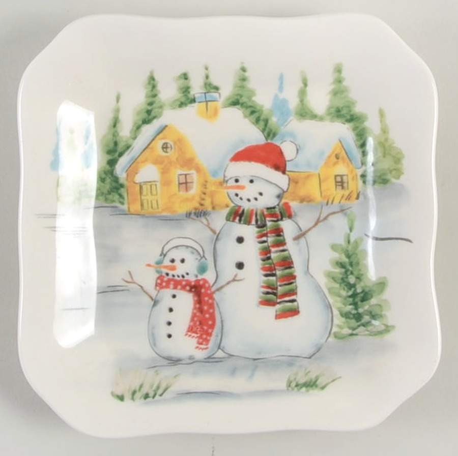 MXE36 Square Appetizer Plate by Maxcera Corp-1