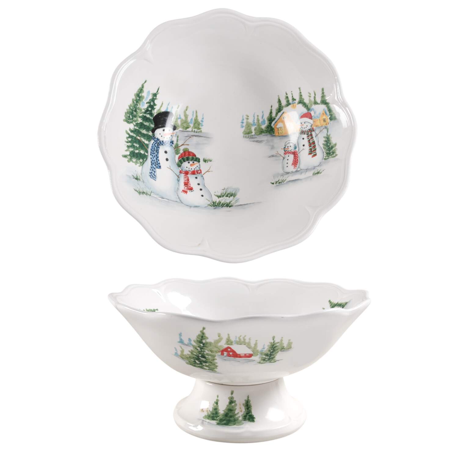 MXE36 Footed Bowl by Maxcera Corp-1