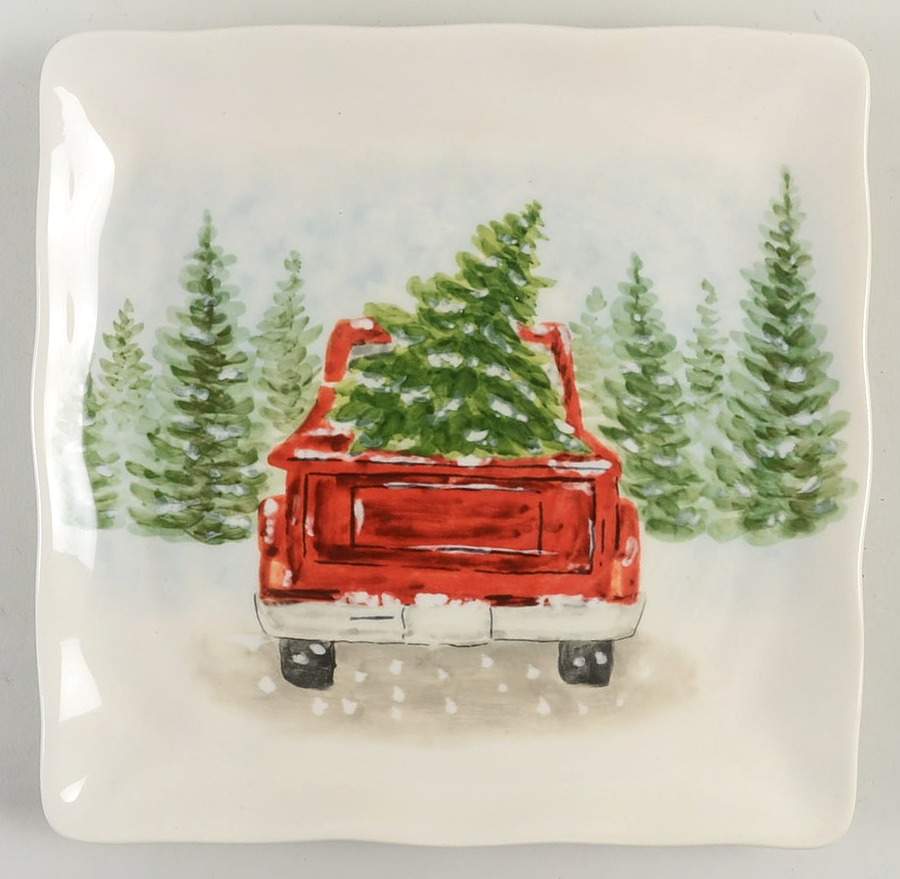 MXE38 Square Salad Plate by Maxcera Corp-1
