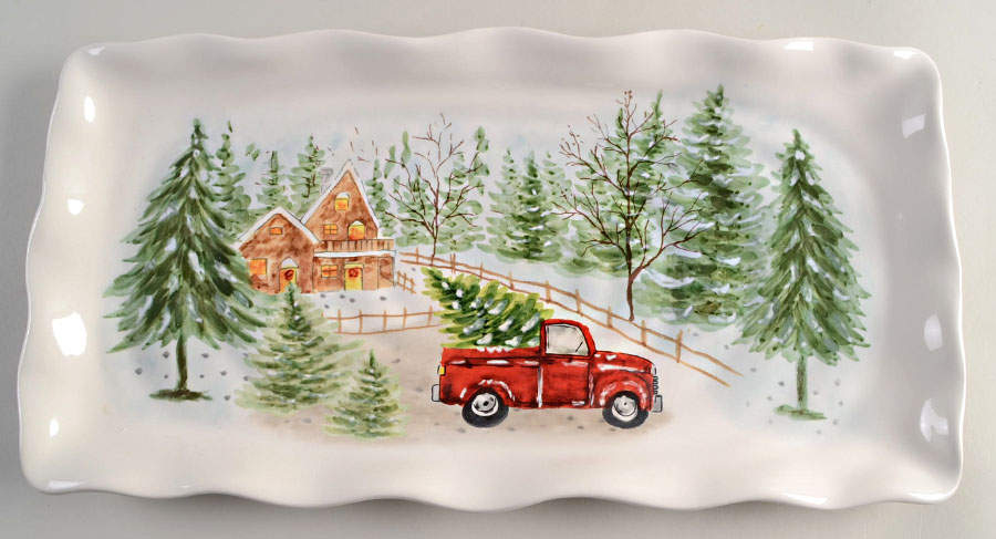 MXE38 16" Rectangular Serving Platter by Maxcera Corp-1