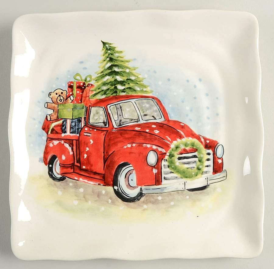 MXE38 Square Salad Plate by Maxcera Corp-1