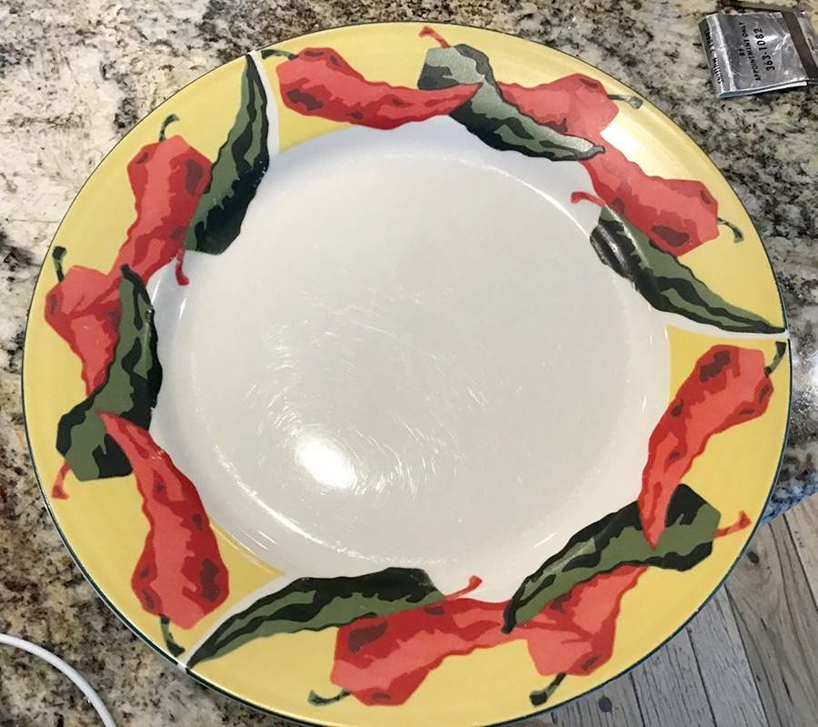 Santa Fe Dinner Plate by Meiwa-1