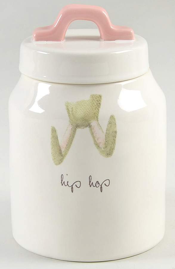 Easter Bunny Ears Small Canister & Lid by Magenta-1