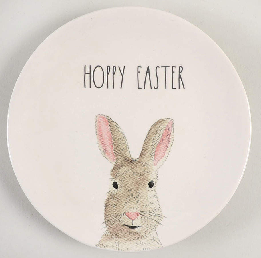 Easter Bunny Ears Salad Plate by Magenta-1