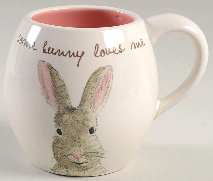 Easter Bunny Ears Mug by Magenta-1