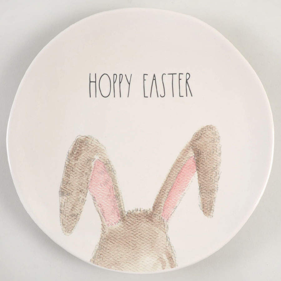 Easter Bunny Ears Dinner Plate by Magenta-1
