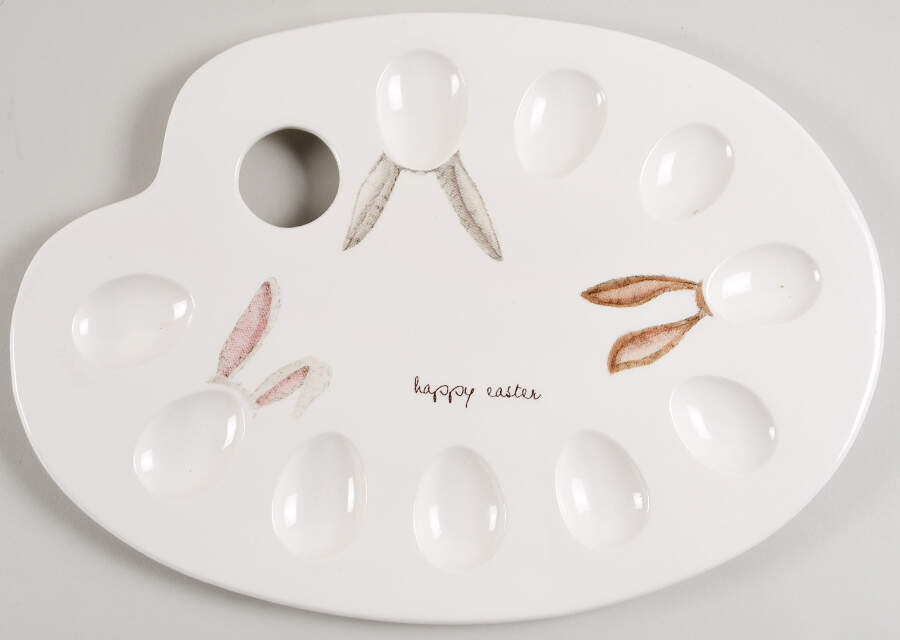 Easter Bunny Ears Deviled Egg Plate by Magenta-1