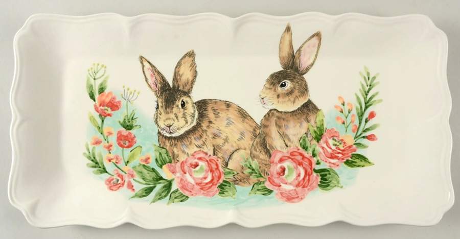 MXE42 17" Rectangular Serving Platter by Maxcera Corp-1