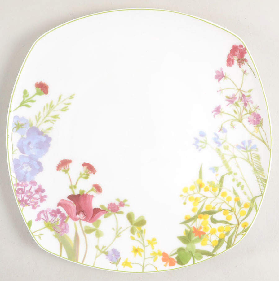 Wildflower Garden Square Dinner Plate by Mikasa-1
