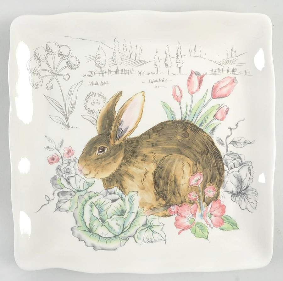MXE44 Square Dinner Plate by Maxcera Corp-1