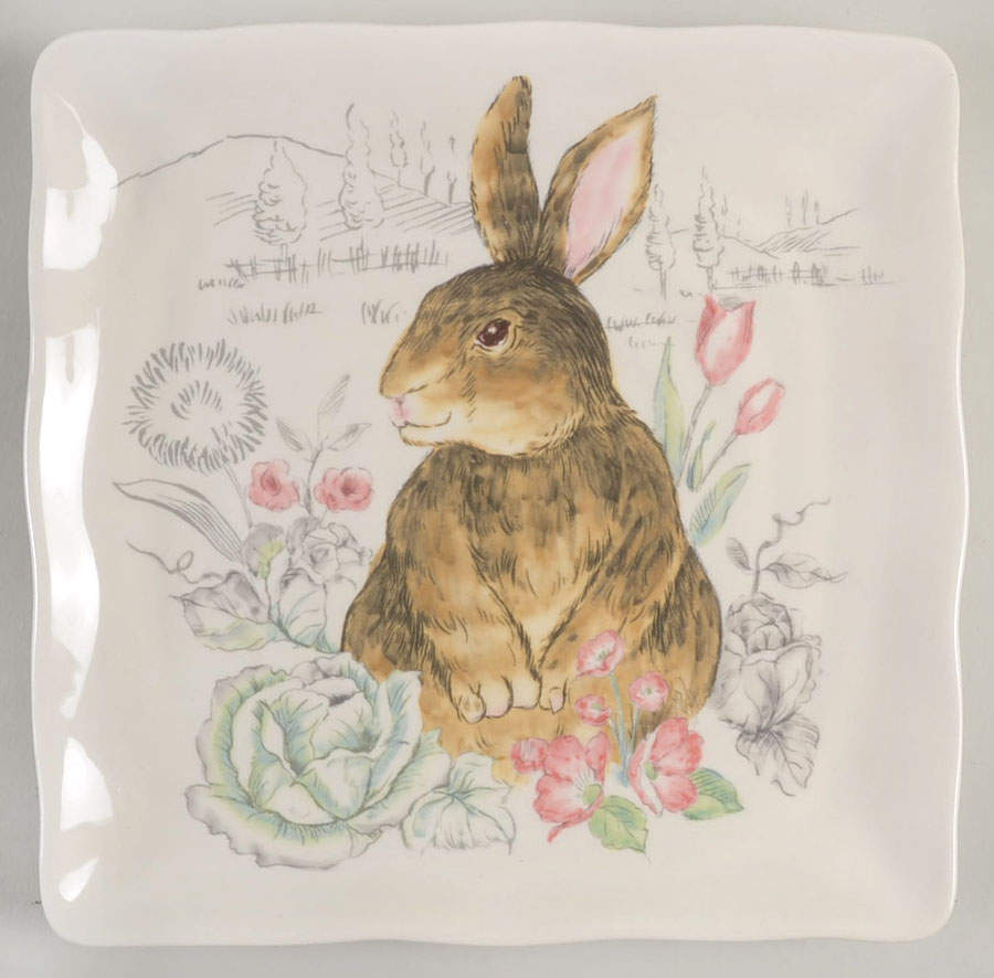 MXE44 Square Salad Plate by Maxcera Corp-1
