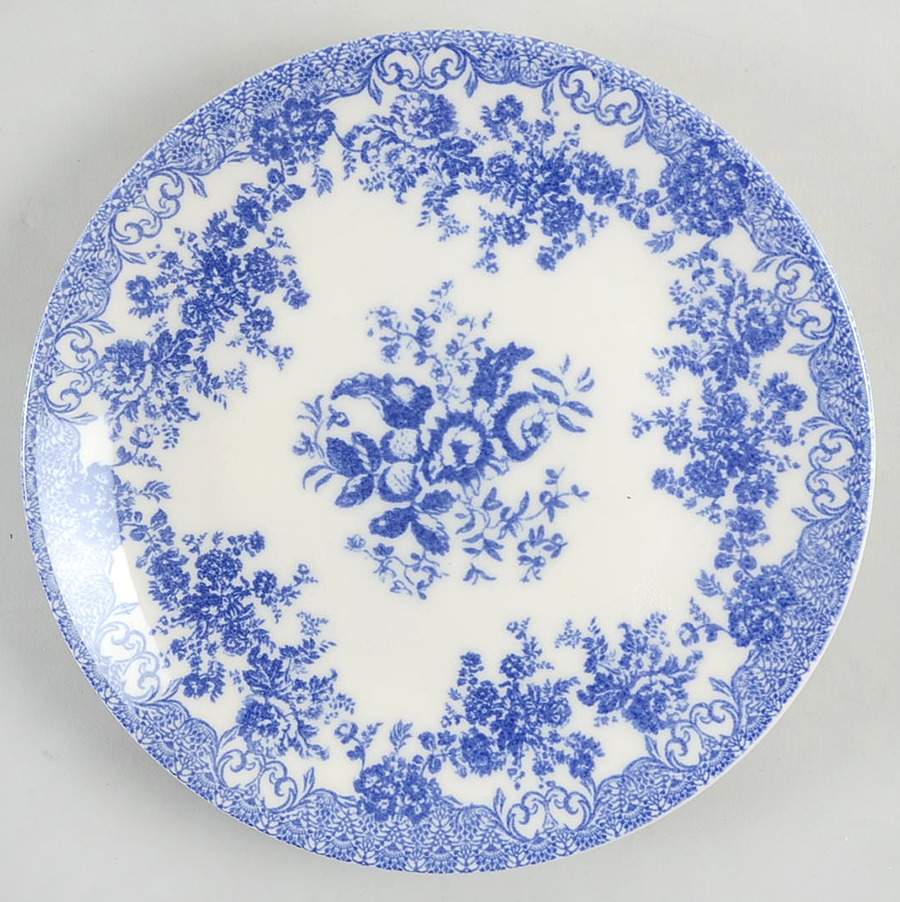 M2A43 Blue Salad Plate by Matceramica-1