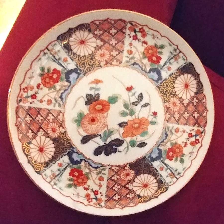 Imari Dinner Plate by Miyoshi-1
