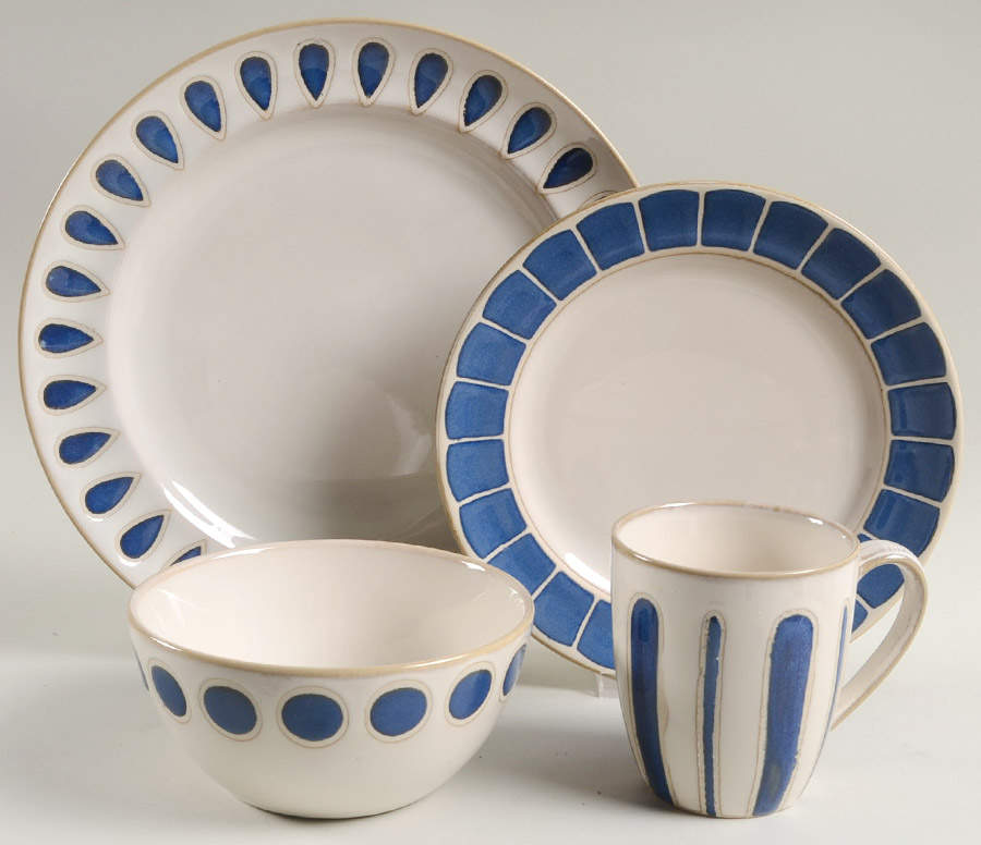 Blaise Cobalt 32 Piece Estate Set by Mikasa-1