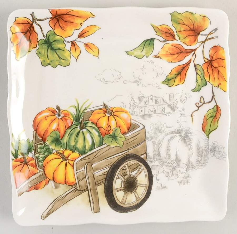 MXE46 Square Salad Plate by Maxcera Corp-1