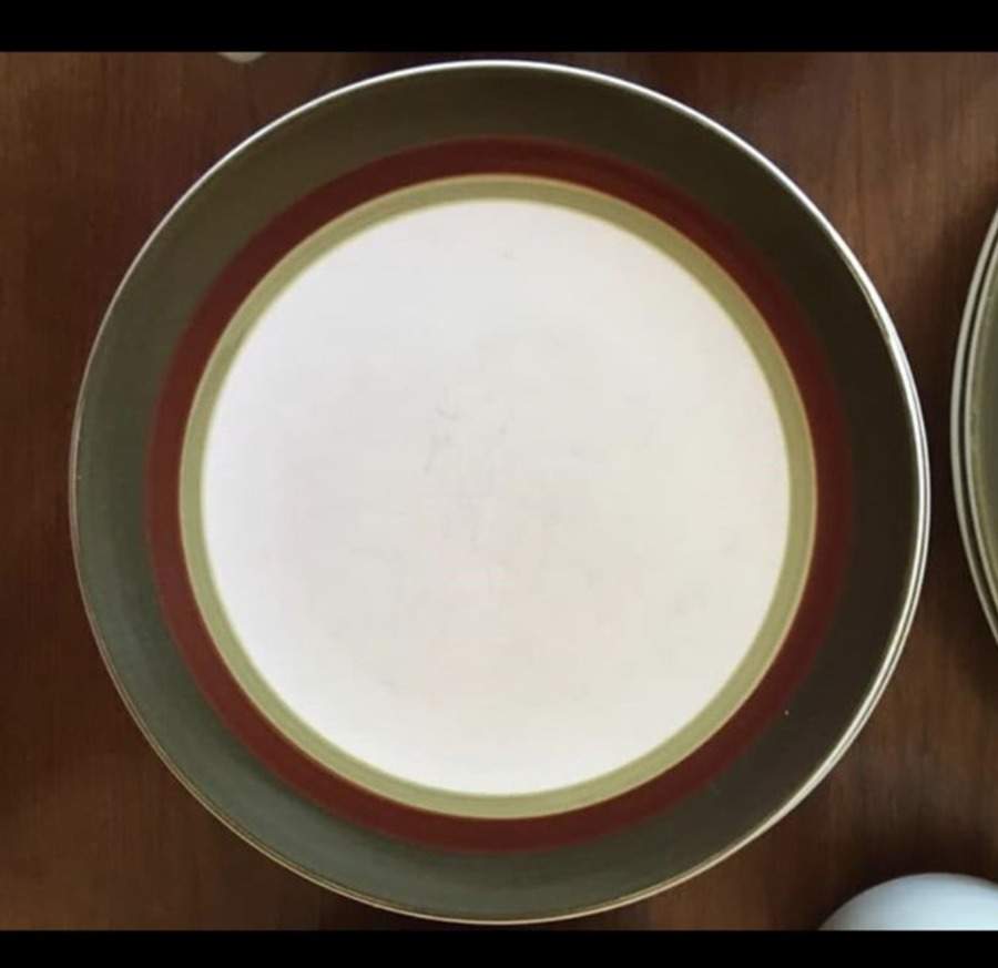 Hickory Green Dinner Plate by Mikasa-1