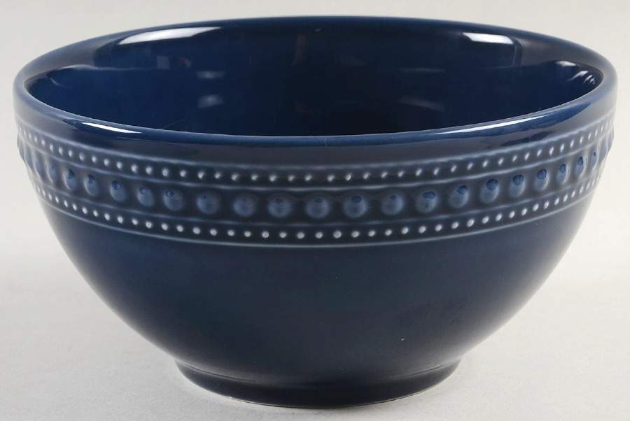 M2A20 Dark Blue Soup/Cereal Bowl by Matceramica-1