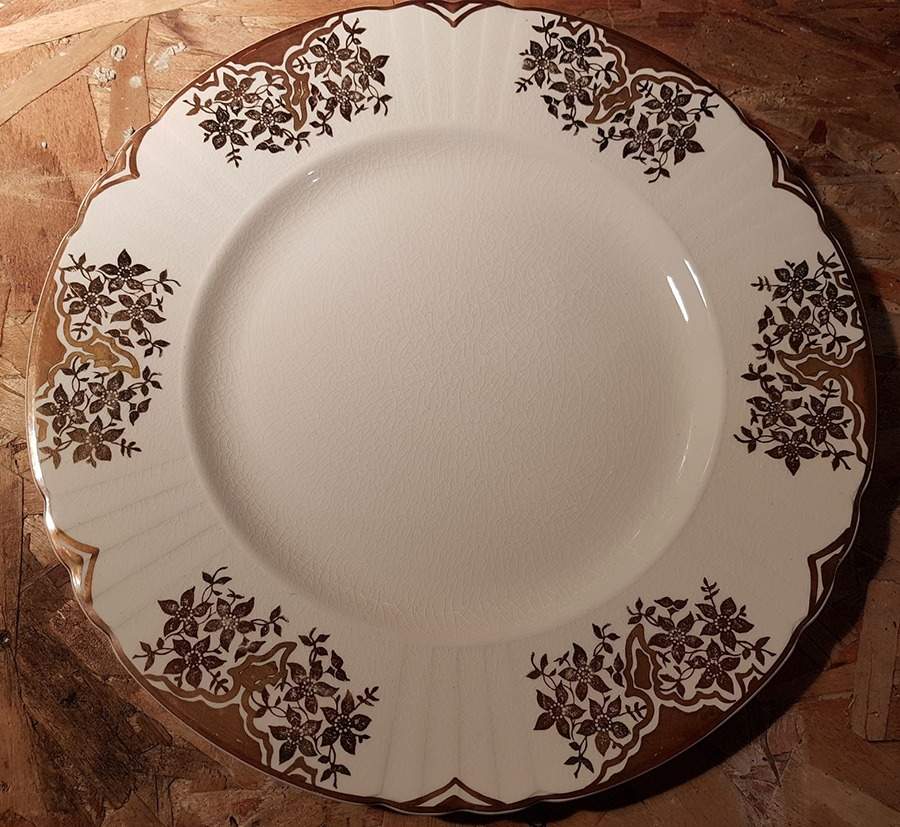 2707SF Dinner Plate by Myott Staffordshire-1