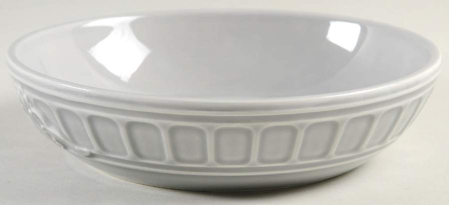 Venice Light Grey 9" Soup/Pasta Bowl by Matceramica-1