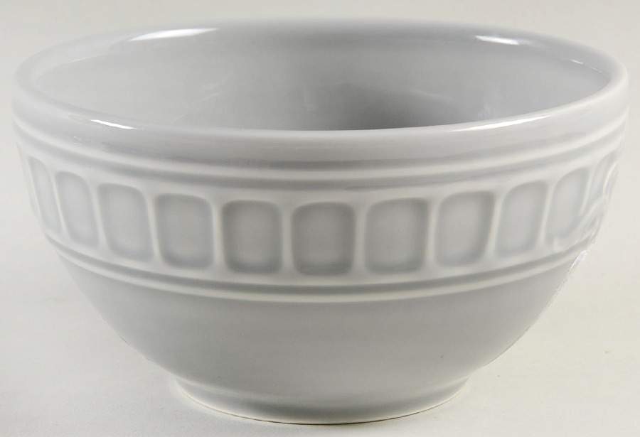 Venice Light Grey Coupe Cereal Bowl by Matceramica-1
