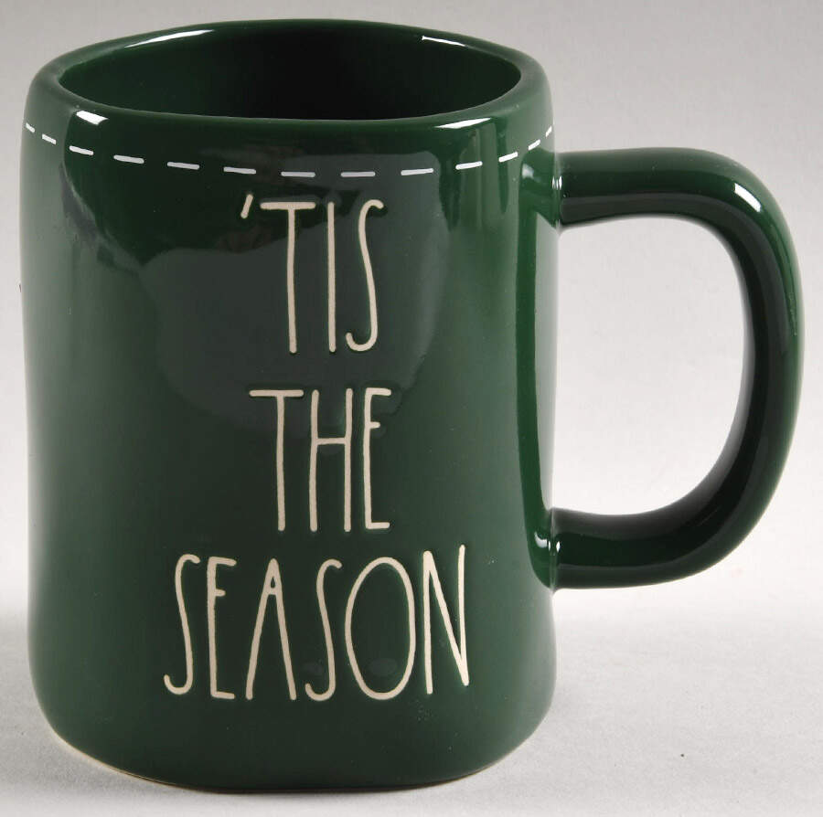 Farmhouse Holiday Stitch Mug by Magenta-1