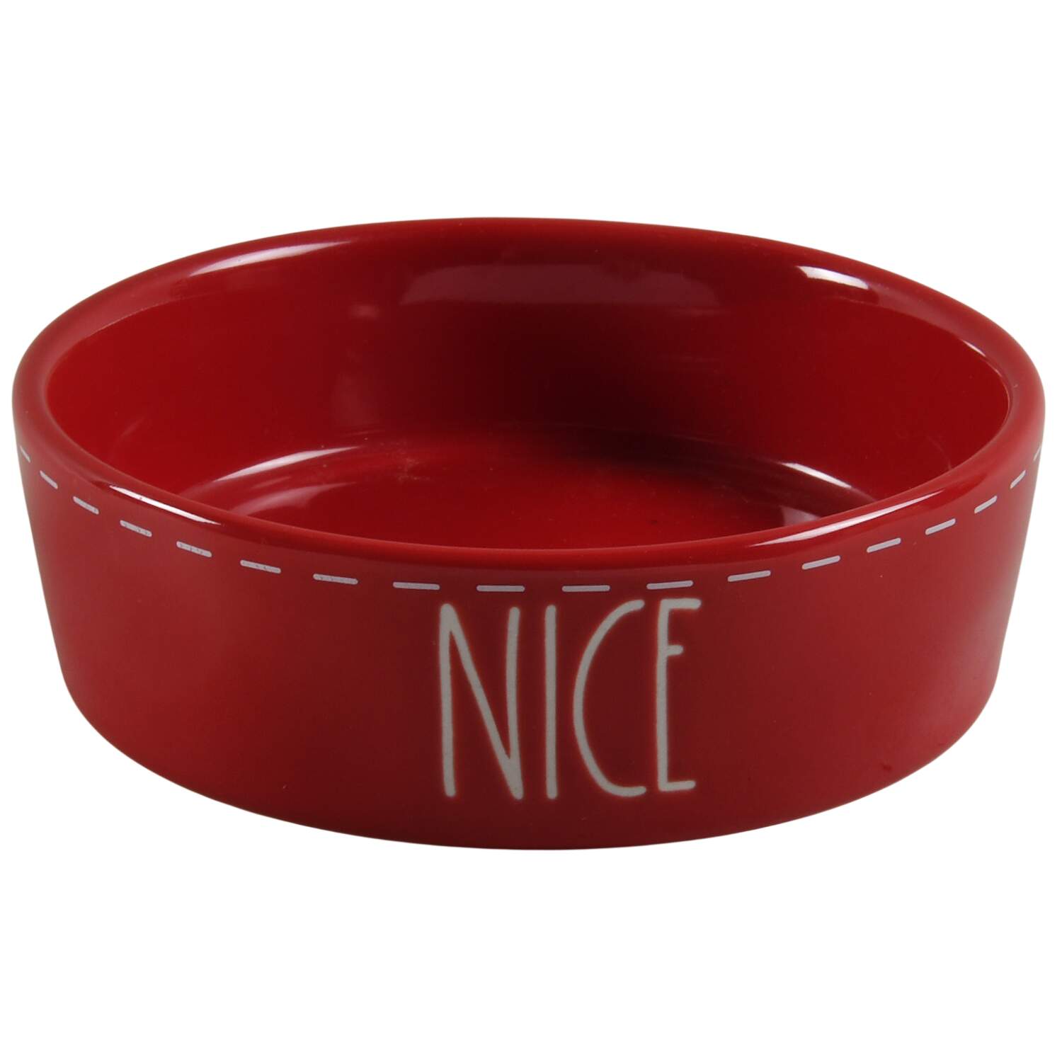 Farmhouse Holiday Stitch Cat Bowl by Magenta-1