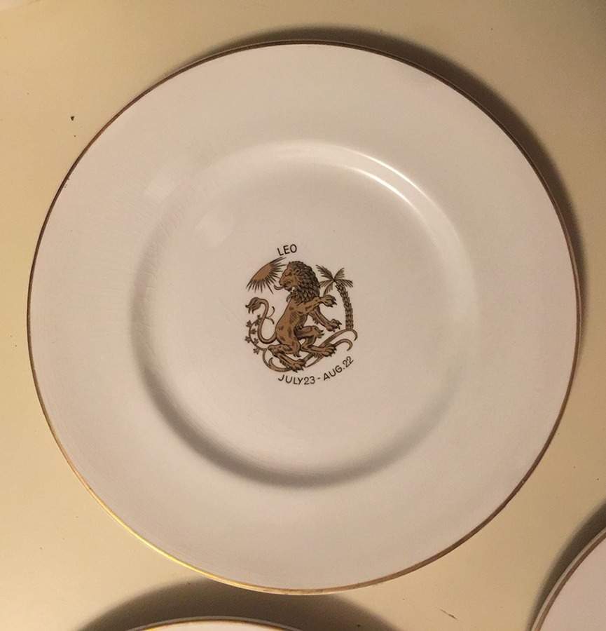 Zodiac Salad Plate by Myott Staffordshire-1