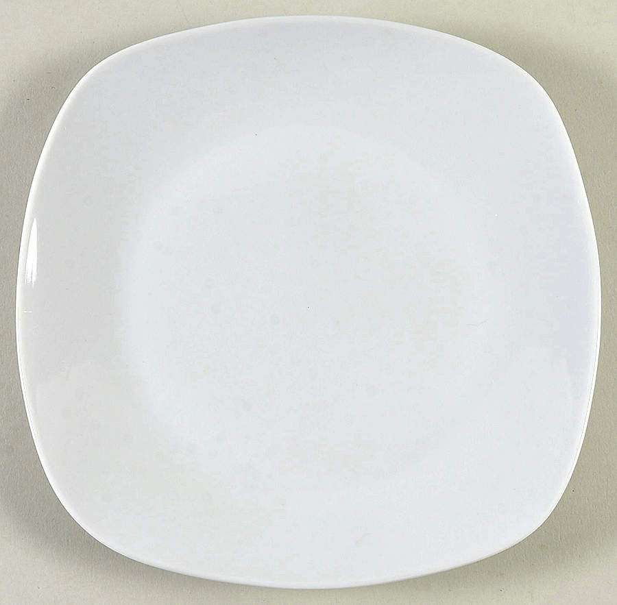 Alsace White Salad Plate by Mikasa-1