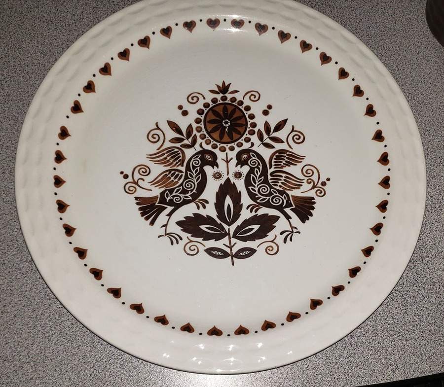 Romany Dinner Plate by Myott Staffordshire-1