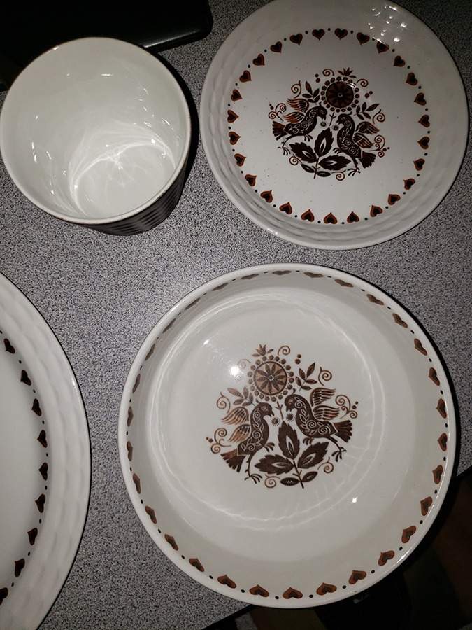 Romany Coupe Cereal Bowl by Myott Staffordshire-1