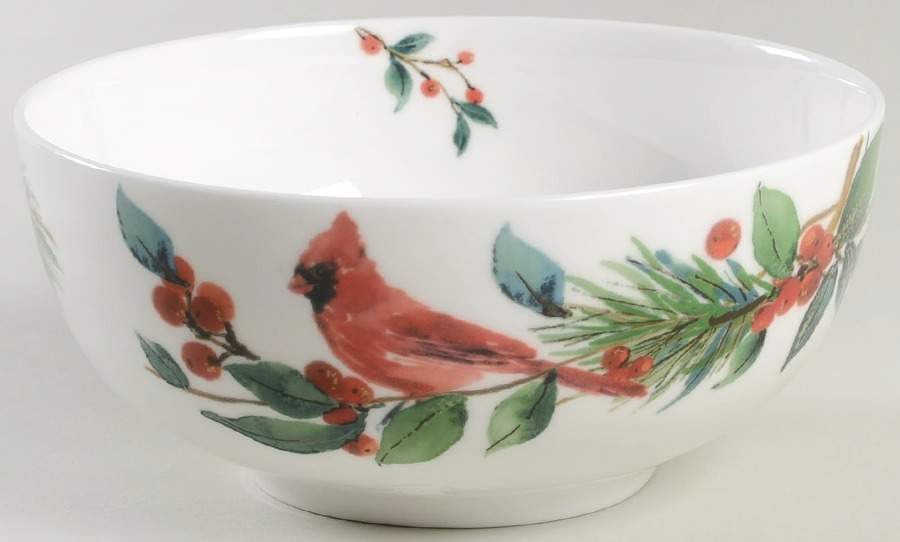 Winter Cardinal Soup/Cereal Bowl by Mikasa-1