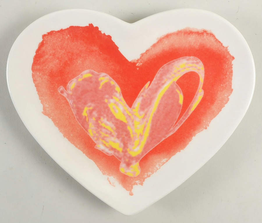 MXE62 Heart Shape Appetizer Plate by Maxcera Corp-1