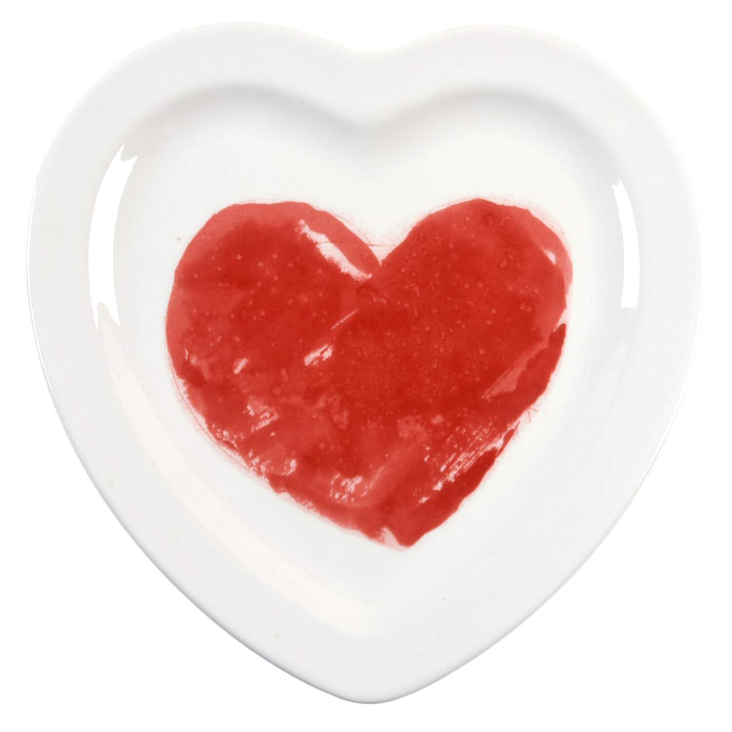 MXE62 Heart Shape Salad Plate by Maxcera Corp-1