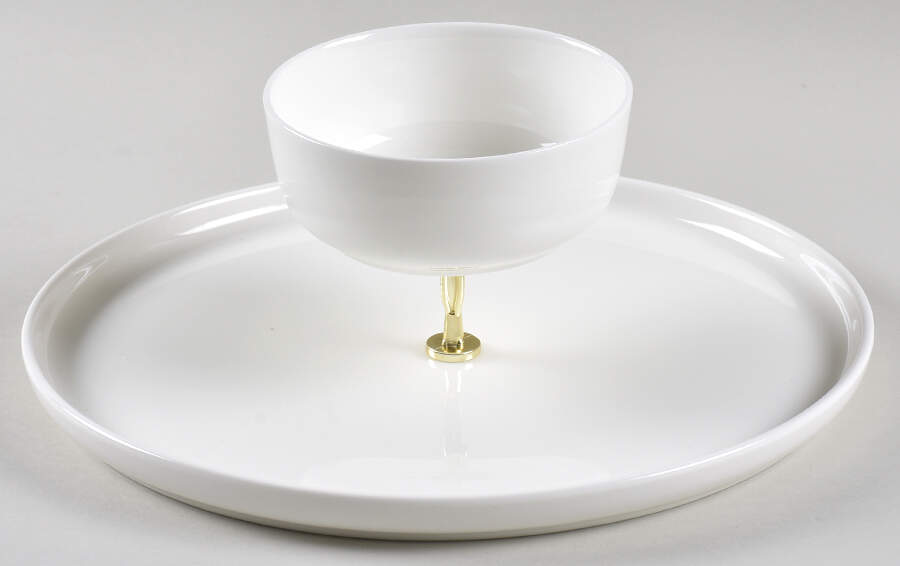 Samantha 3 1/4"-3 7/8" Chip & Dip/Veg Set 2 Pce (DP/FR) HC by Mikasa-1