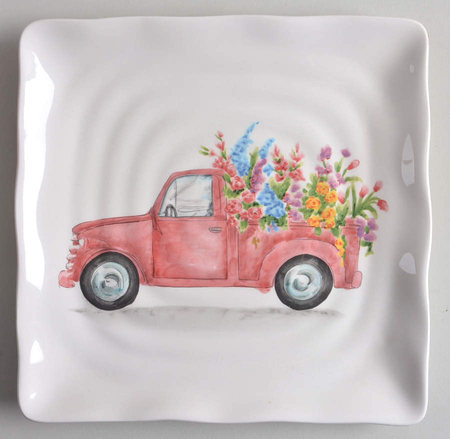 MXE65 Square Salad Plate by Maxcera Corp-1