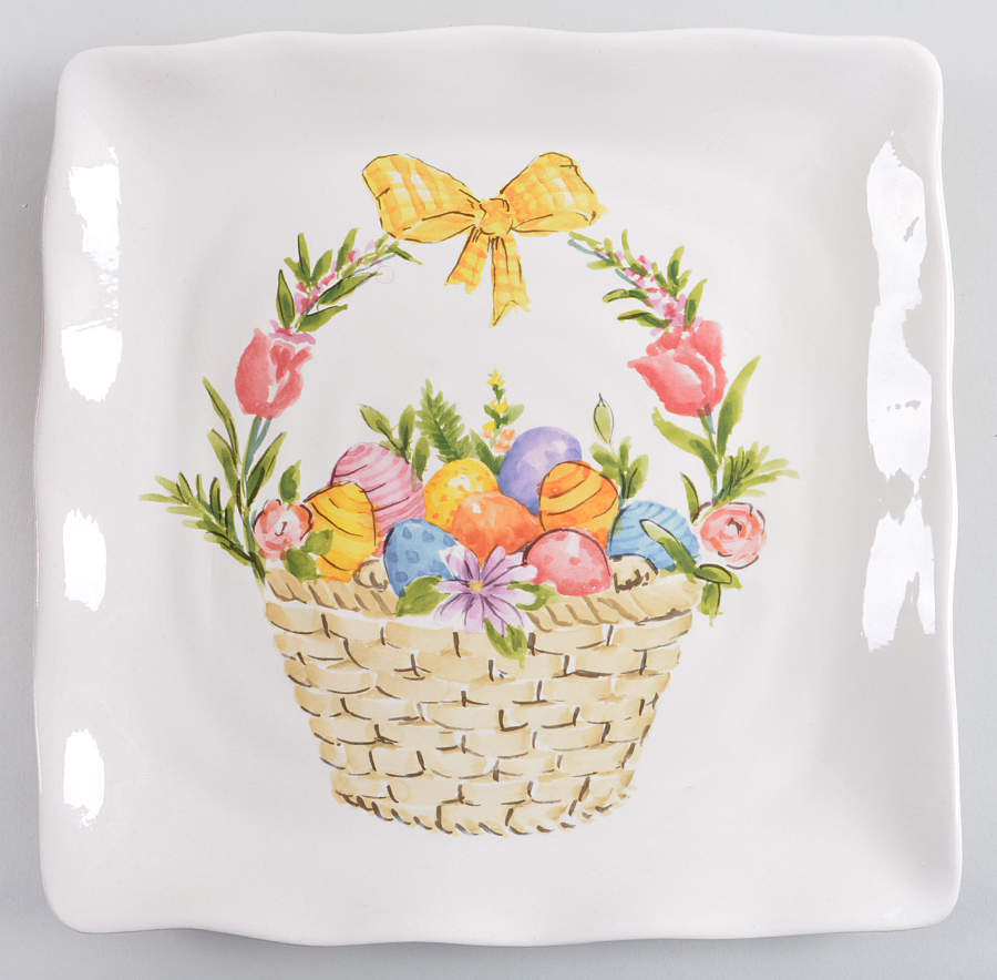 MXE66 Square Dinner Plate by Maxcera Corp-1