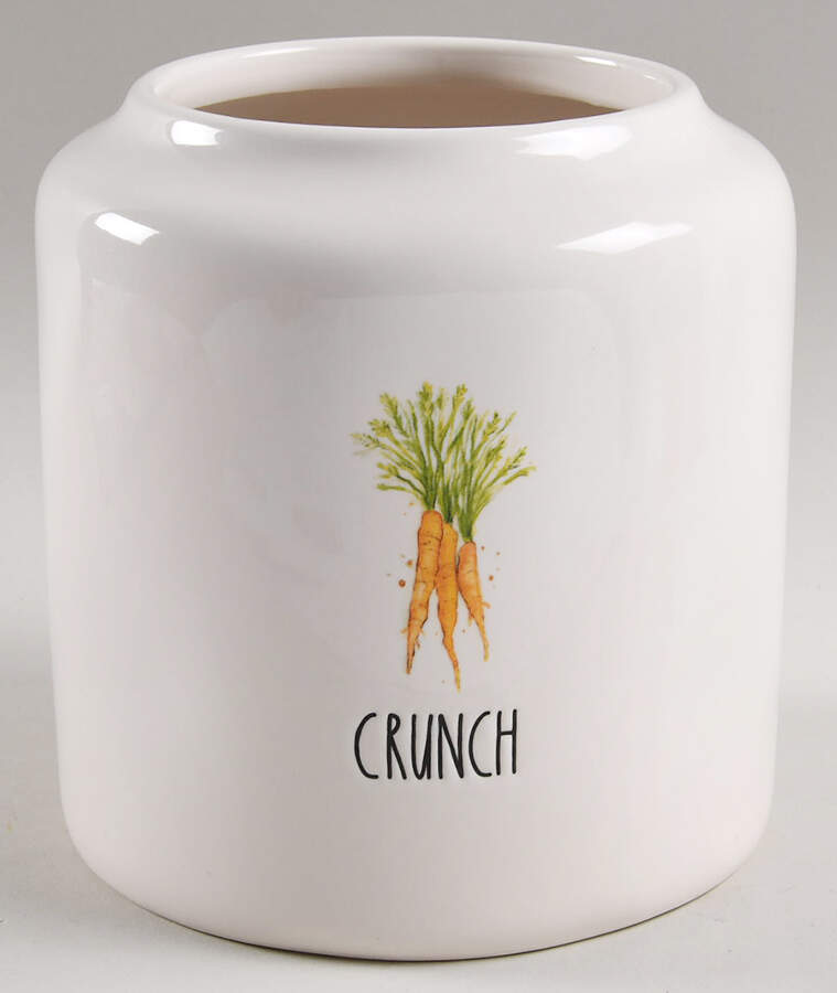 Happy Easter (Chirp, Crunch, Hop, Hunt) Cookie Jar No Lid by Magenta-1